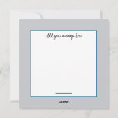 Vintage Christmas Illustration Feestdagenkaart (Achterkant)