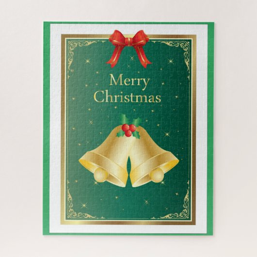 VINTAGE CHRISTMAS JIGSAW PUZZLE LEGPUZZEL (Verticaal)