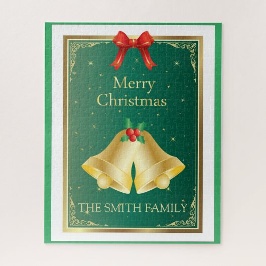 VINTAGE CHRISTMAS JIGSAW PUZZLE LEGPUZZEL (Verticaal)