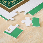 VINTAGE CHRISTMAS JIGSAW PUZZLE LEGPUZZEL (Zijkant)