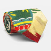 Vintage Christmas, Jolly Retro 50's Santa Claus Stropdas (Opgerold)