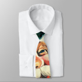 Vintage Christmas, Jolly Retro 50's Santa Claus Stropdas (Gebonden)