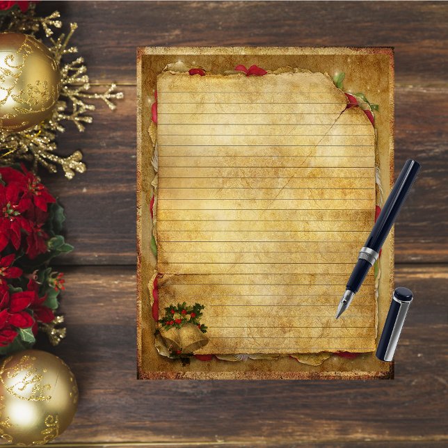 Vintage Christmas Journal Scrapbook Papier (Creator heeft geüpload)