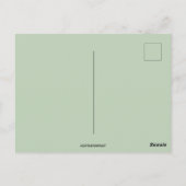 Vintage Christmas Joys Winter Scene Briefkaart (Achterkant)