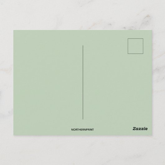 Vintage Christmas Joys Winter Scene Briefkaart (Achterkant)