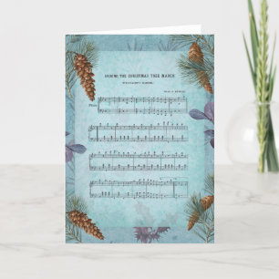 VINTAGE CHRISTMAS-KAART FEESTDAGEN KAART