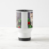 Vintage Christmas Kitten en Holly Reisbeker (Center)