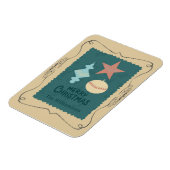 Vintage Christmas Ornaments Magneet (Linkerzijde)