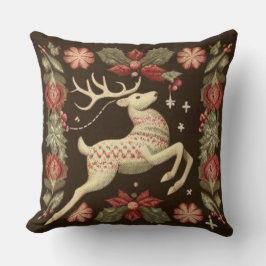 Vintage Christmas Pastel Sierkussen