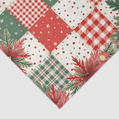 Vintage Christmas Patchwork Tissuepapier (Detail)