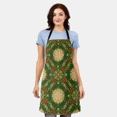 Vintage Christmas Pattern - Apron Schort (Gedragen)