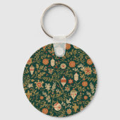 Vintage Christmas Pattern - Keychain (Voorkant)