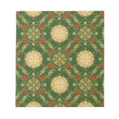 Vintage Christmas Pattern - Note Pads Notitieblok (Voorkant)