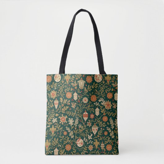 Vintage Christmas Pattern - Tote Bag (Voorkant)