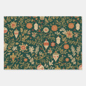 Vintage Christmas Pattern - Wrapping Paper Sheets (Voorkant)