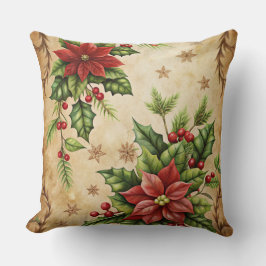Vintage Christmas Pillow – Retro Holiday Design Kussen