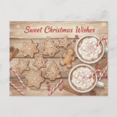 Vintage Christmas Postcard Briefkaart (Voorkant)