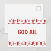 Vintage Christmas Postcard Briefkaart (Voorkant / Achterkant)