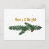 Vintage Christmas Postcard Briefkaart (Voorkant)