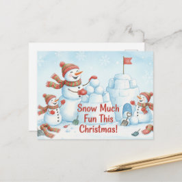 Vintage Christmas Postcard Briefkaart