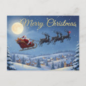 Vintage Christmas Postcard Briefkaart (Voorkant)