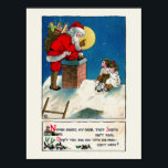 VINTAGE CHRISTMAS-POSTER POSTER<br><div class="desc">POSTER "SANTA CLAUS" CHRISTMAS</div>