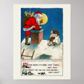 VINTAGE CHRISTMAS-POSTER POSTER (Voorkant)
