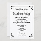 Vintage Christmas, Saint Nicholas on the Rooftop Kaart (Achterkant)