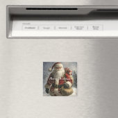 Vintage Christmas Santa Claus Magnet (Insitu (Vaatwasser))