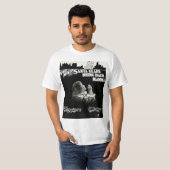 Vintage Christmas Song Cover T-shirt (Voorkant volledig)