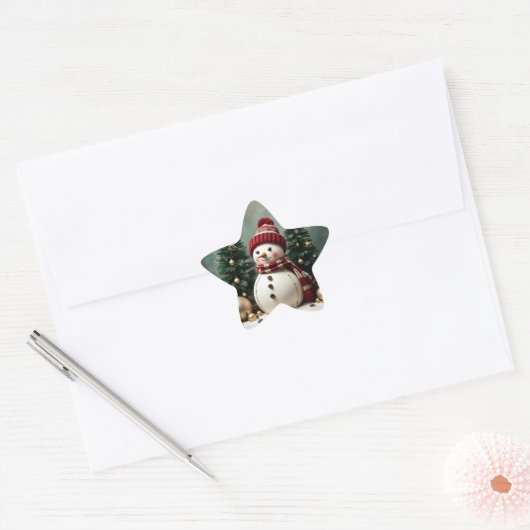 Vintage Christmas - Stickers (Envelop)