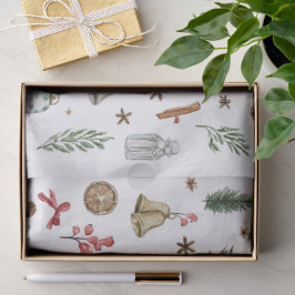 Vintage Christmas Tissue Paper Tissuepapier