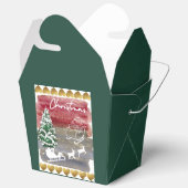 Vintage Christmas trees  Bedankdoosjes (Open)