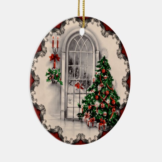 Vintage Christmas Window Lights Ornament (Rechts)