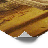 Vintage Christus Jezus Christus Pasen Poster (Hoek)