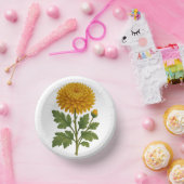 Vintage Chrysanthemum Papieren Kommen (Feest)