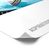 Vintage Chrysler Plymouth Hood Ornament Foto Poster (Hoek)