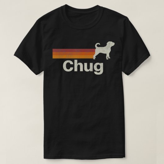 Vintage Chug Retro mam T-shirt (Design voorkant)