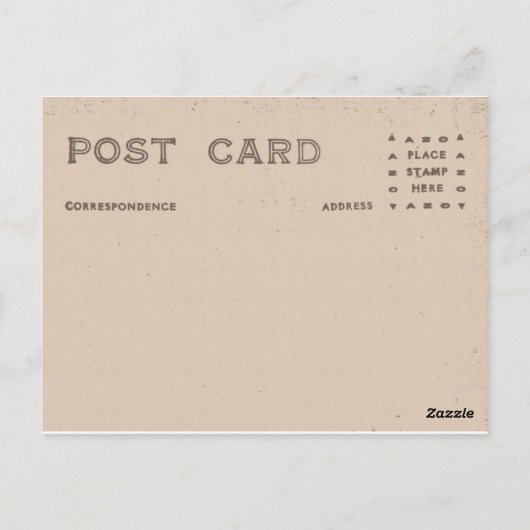 Vintage Cincinnati Briefkaart (Achterkant)