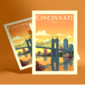 Vintage Cincinnati Ohio Briefkaart