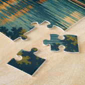 Vintage Cincinnati Ohio Silhouet Legpuzzel (Zijkant)