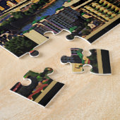 Vintage Cincinnati Skyline Legpuzzel (Zijkant)