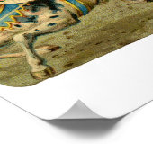 Vintage Circus Ballerina Girl, Poster (Hoek)