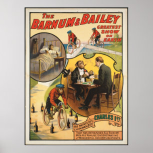 Vintage: circus Barnum & Bailey - Poster