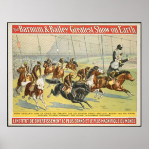Vintage: circus Barnum & Bailey - Poster