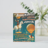 VINTAGE : circus Barnum en Bailey - Briefkaart (Staand voorkant)