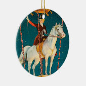 Vintage : circus Barnum en Bailey - Keramisch Ornament (Rechts)