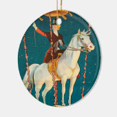 Vintage : circus Barnum en Bailey - Keramisch Ornament (Links)