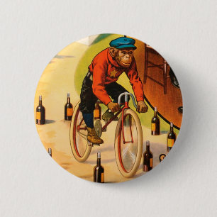 Vintage : circus Barnum en Bailey - Ronde Button 5,7 Cm