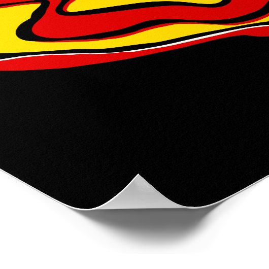 Vintage Circus Clown Poster (Hoek)